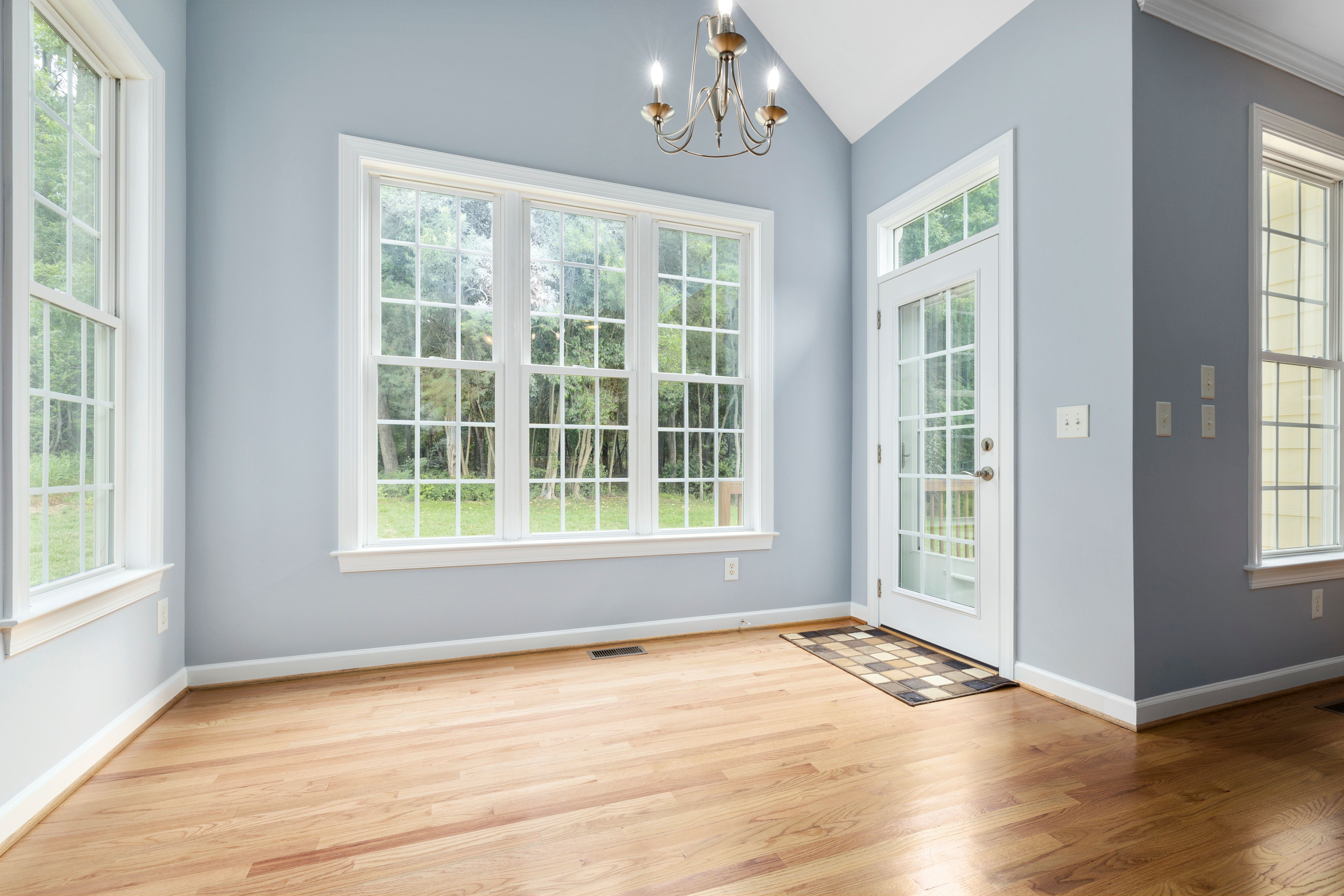 Modern residential window and door installation